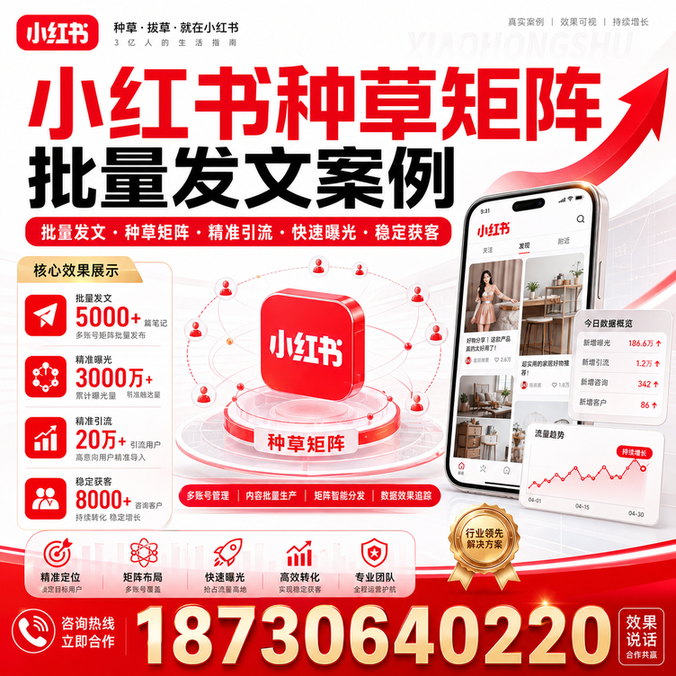 濮阳小红书种草矩阵批量发文案例